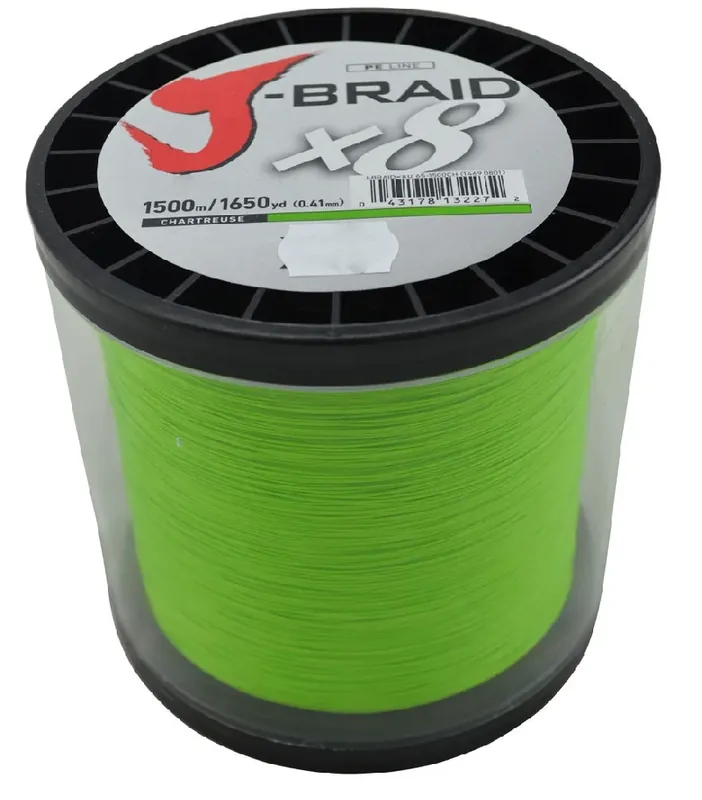 Daiwa Pletená šňůra J-Braid Chartreuse 1m 0,16mm 9,0kg - Nutné dokoupit cívku kód: 12025 Časově Omezené