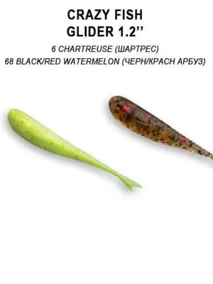 Crazy Fish Glider 1,2" 3cm barva 6/68 Nejlepší Cena