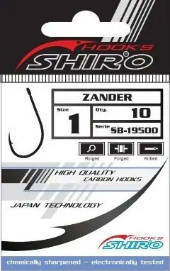 Cenově Výhodný Shiro Háček Zander očko, vel. 1 (10ks)