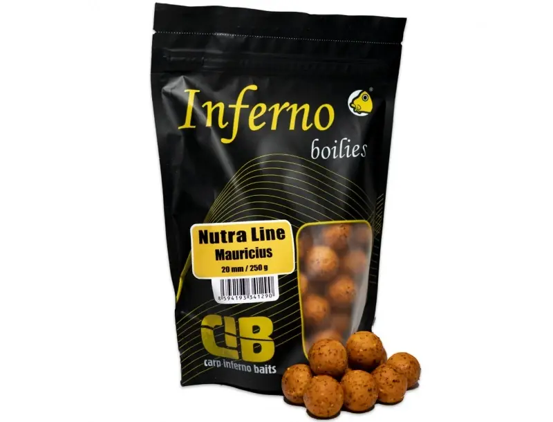 Expresní Doručení Carp Inferno Boilie Nutra Line Mauricius 20mm 250g