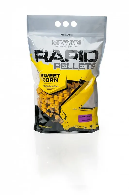 Bezpečná Platba Mivardi Pelety Rapid SweetCorn 2,5 kg 8 mm