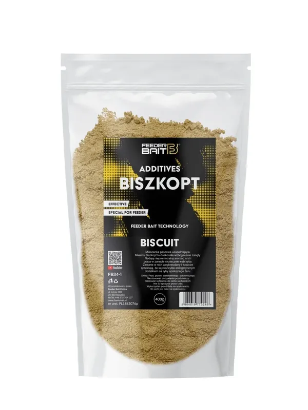 FeederBait Biscuit 400g Sezónní Sleva