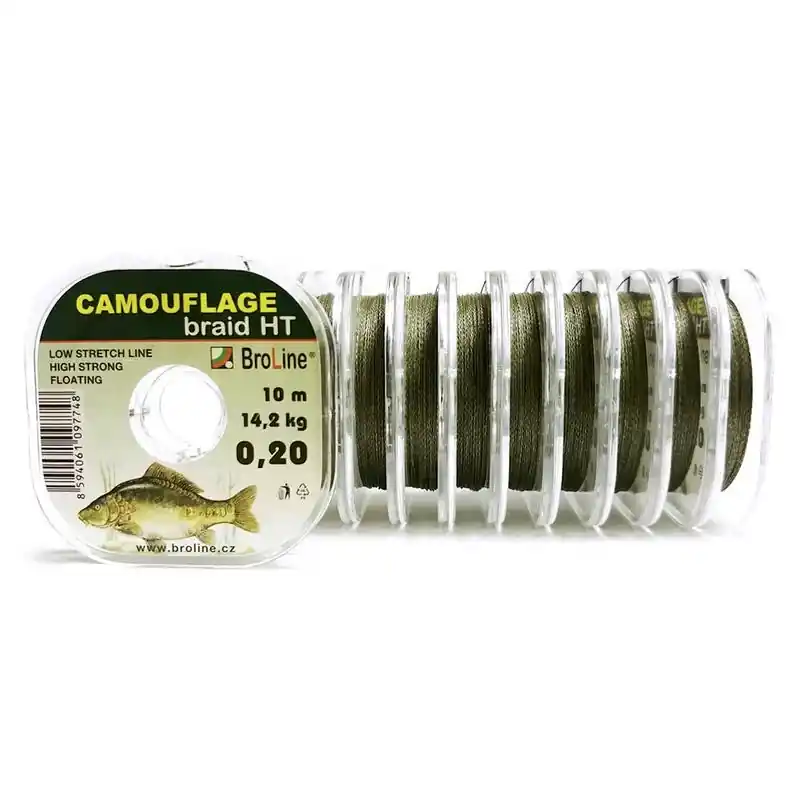 BroLine Návazcová šňůrka Camouflage 10m - 0,16 mm 10.6 kg Koupit Online
