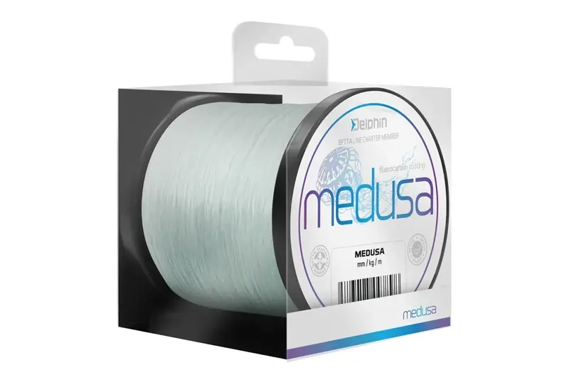 Delphin Vlasec MEDUSA transparent 0,28mm 14,0lb 1200m Rychlé Dodání