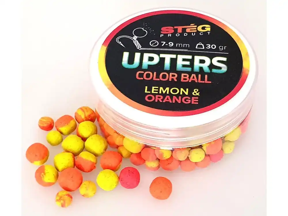 Stég Upters Color Ball 7 - 9 mm 30 g Lemon / Orange Objednat Nyní