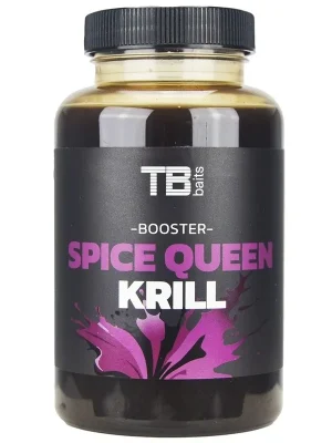 Nejprodávanější TB BAITS Booster Spice Queen Krill - 250 ml