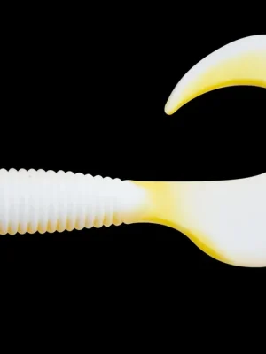 Časově Omezené Relax Gumová nástraha Twister VR 8 cm TL022 YELLOW- WHITE