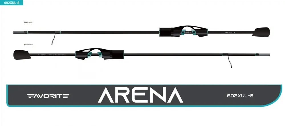 Favorite Rybářský prut Arena ARN1-602XUL-S 1,8 m 0,5 - 3 g Fast Výprodej