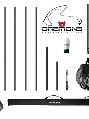 Deamons Sklopná tyčová bójka 05 R2 s LED diodou a síťkou Ověřený