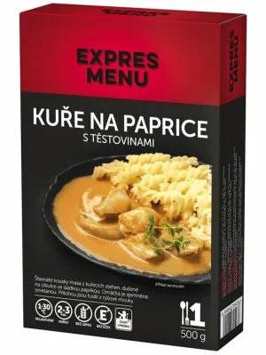 Expres Menu KM Kuře na paprice s těstovinami Tovární Cena