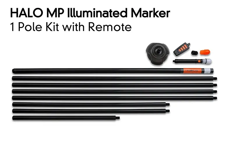 Fox International Tyčová bójka Halo 1 Pole Kit including Remote + dálkové ovládání Vysoce Kvalitní