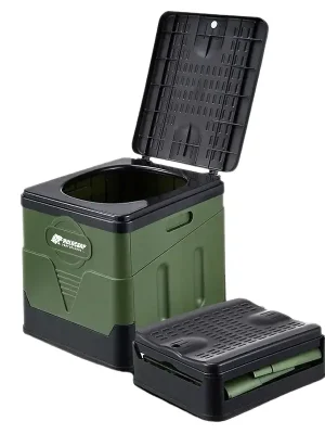 Ihned K Objednání Holdcarp Kempingová přenosná skládací TOALETA Portable Toi Big + toaletní příslušenství Toi Garbage kit - 150kg - BIG