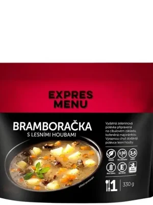 Expres Menu Bramborová polévka - bezlepkové jídlo Tovární Cena