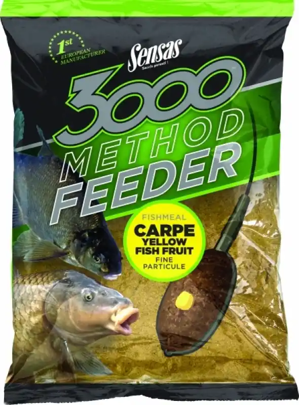 Sensas 3000 method carpe yellow 1kg Nejlepší Cena