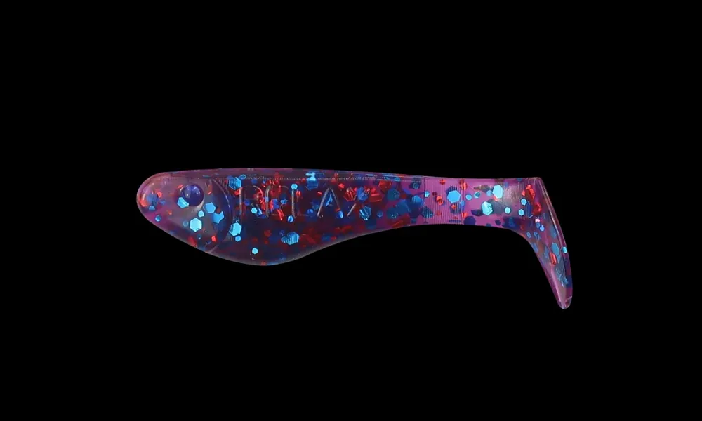 Relax Gumová nástraha Kopyto 1 - 3,5 cm Grape red blue glitter Top Prodej