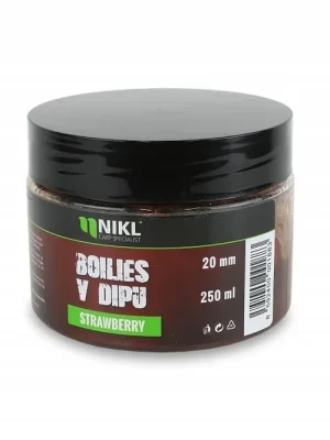 Nejlepší Cena Karel Nikl Boilies v dipu Strawberry - 24mm, 250g