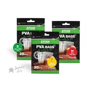 Omezená Nabídka ZFISH Sáčky PVA Bags S (20pcs)
