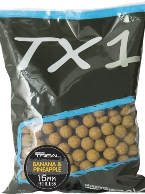 Bezpečná Platba Shimano Boilie TX1 Banana & Pineapple - 5 kg 20 mm