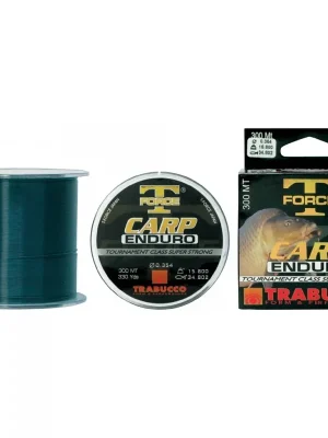 Akce Trabucco Vlasec T-Force Carp Enduro 300m 0,35mm 15,80kg