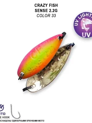 Cenově Výhodný Crazy Fish Plandavka Sense 2,2g color 33