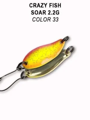 Cenově Výhodný Crazy Fish Plandavka Soar 2,2g barva 33