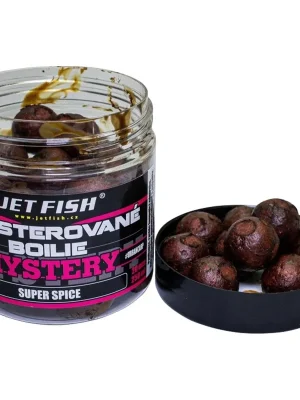 Jet Fish Boosterované Boilie Mystery Squid Spice 250 ml - 20 mm Poslední Šance