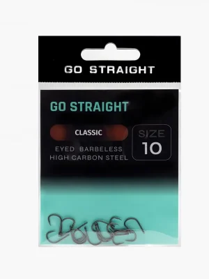 Bezpečná Platba GO STRAIGHT Háčky BS Classic Barbless vel. 10