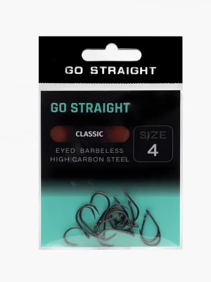 GO STRAIGHT Háčky BS Classic Barbless vel. 4 Ověřený