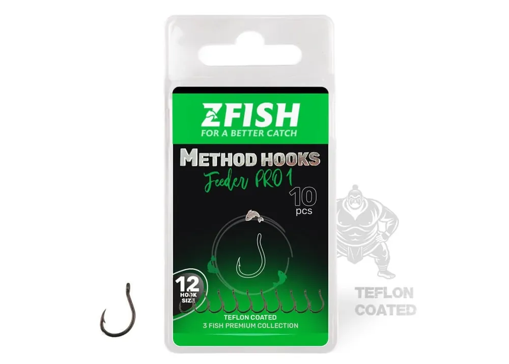 ZFISH Háčky Method Feeder PRO 1 10 Tovární Cena