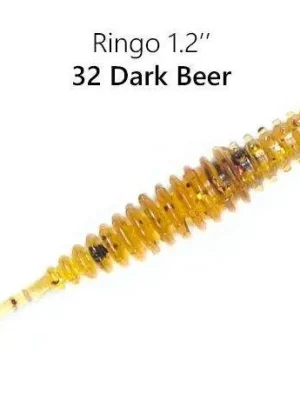 Aktuální Crazy Fish Gumová nástraha Ringo 3cm barva 32 dark beer 16 kusů kalamár