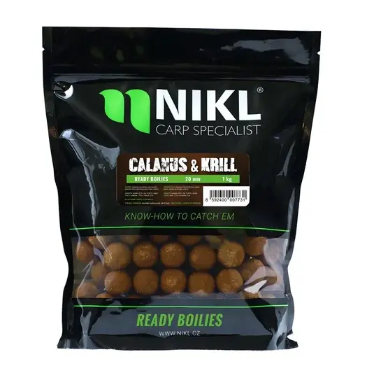 Karel Nikl Boilie Ready Calanus & Krill - 250 g 20 mm Víkendová Akce