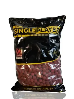 SINGLEPLAYER Krmné Boilie Strawberry 24mm 10 kg Nová Kolekce