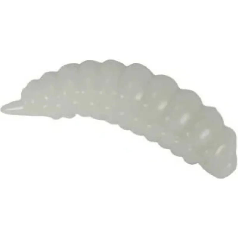 Moonky Gumová nástraha Gamer baby - white - Cheese 30mm / 0,6g Rychlé Dodání