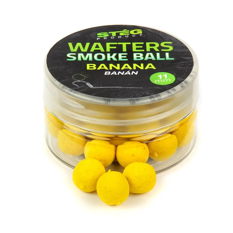 Hit Sezóny Stég Wafters Smoke Ball 11 mm Banana
