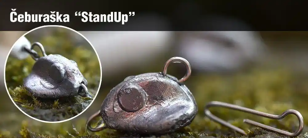 Jigová hlava čeburaška StandUp 5ks 5,5g Tovární Cena