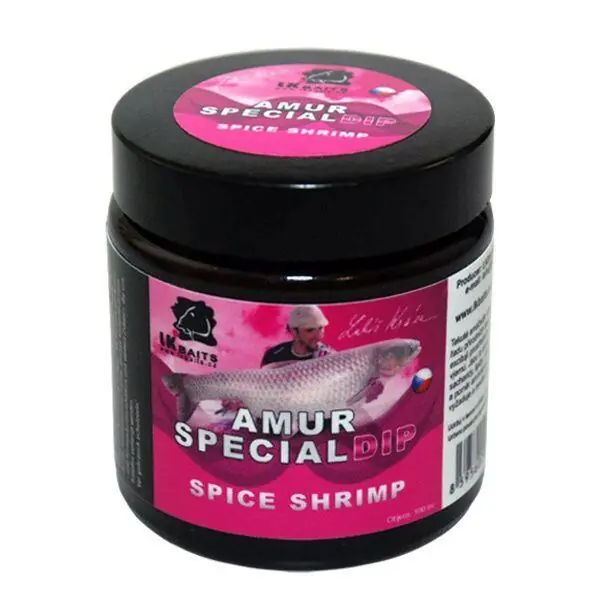 Novinka Dip LK Baits Amur Special 100ml - Spice Shrimp