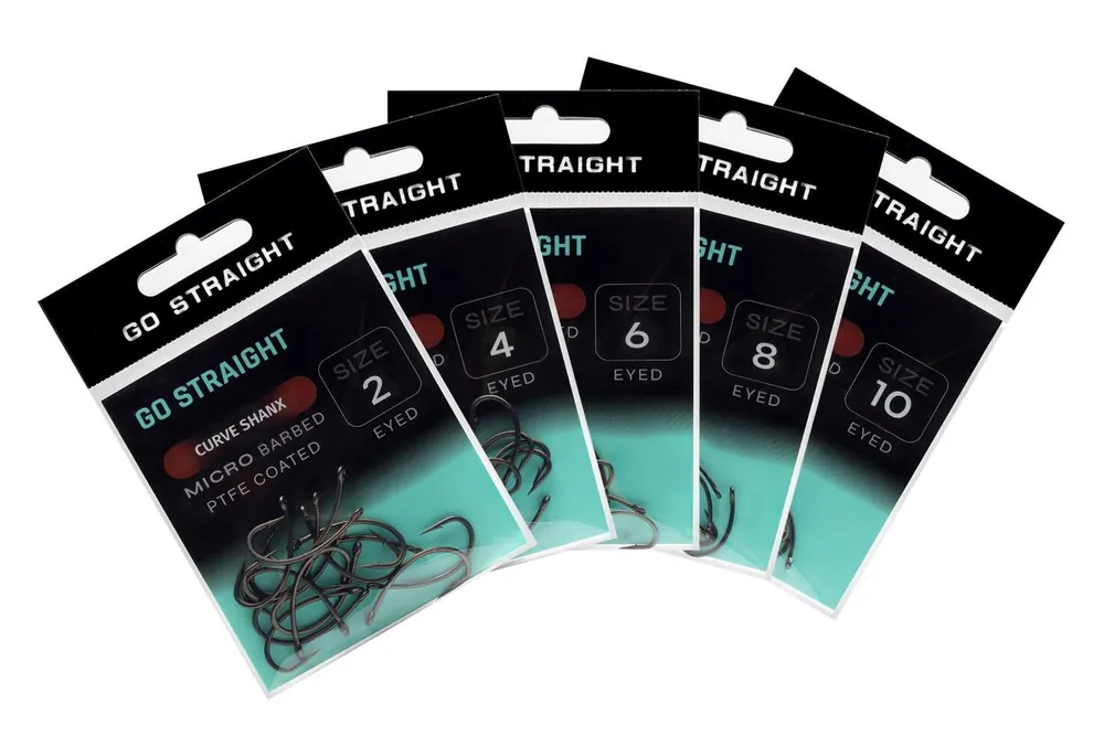 Háčky GO STRAIGHT Curve Shanx microbarbed 15ks Hit Sezóny
