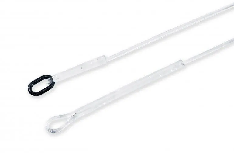 Návazec Carp ´R´ Us Stiff Link - Loop & Oval Ring - 16,5cm 30lb, 3 pcs Sleva