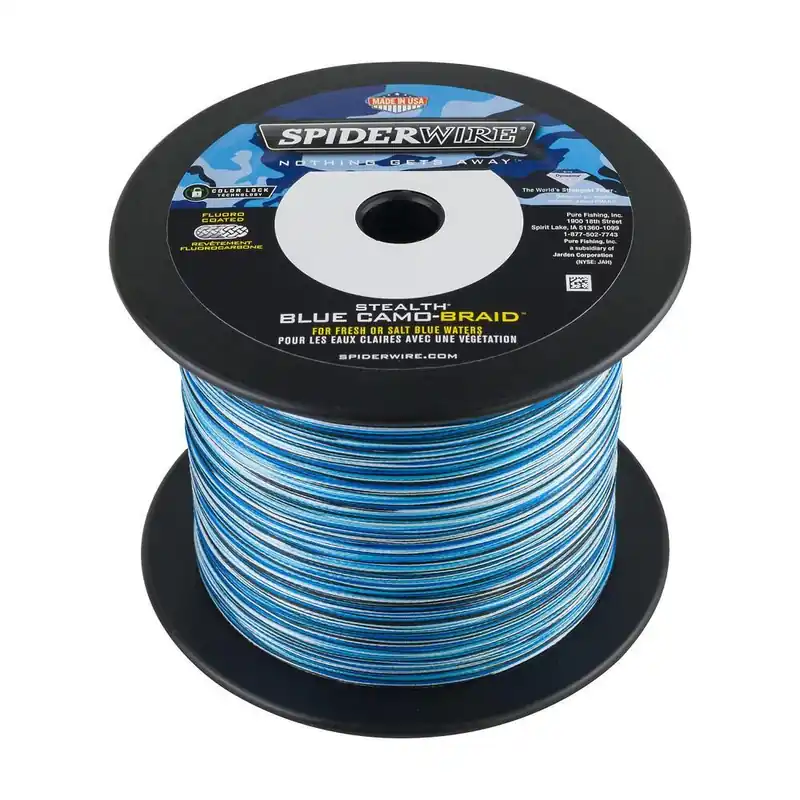 Šňůra Spiderwire Stealth Smooth 8 Blue Camo 38,10kg - 0,33mm Cenový Hit