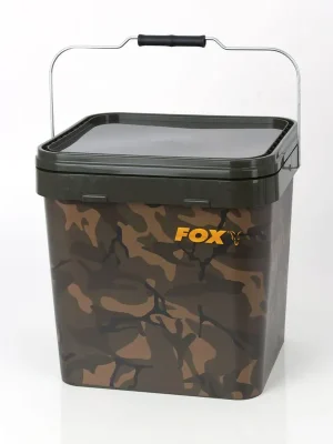 Objednat Nyní Kbelík s víkem FOX Camo Square bucket 17L