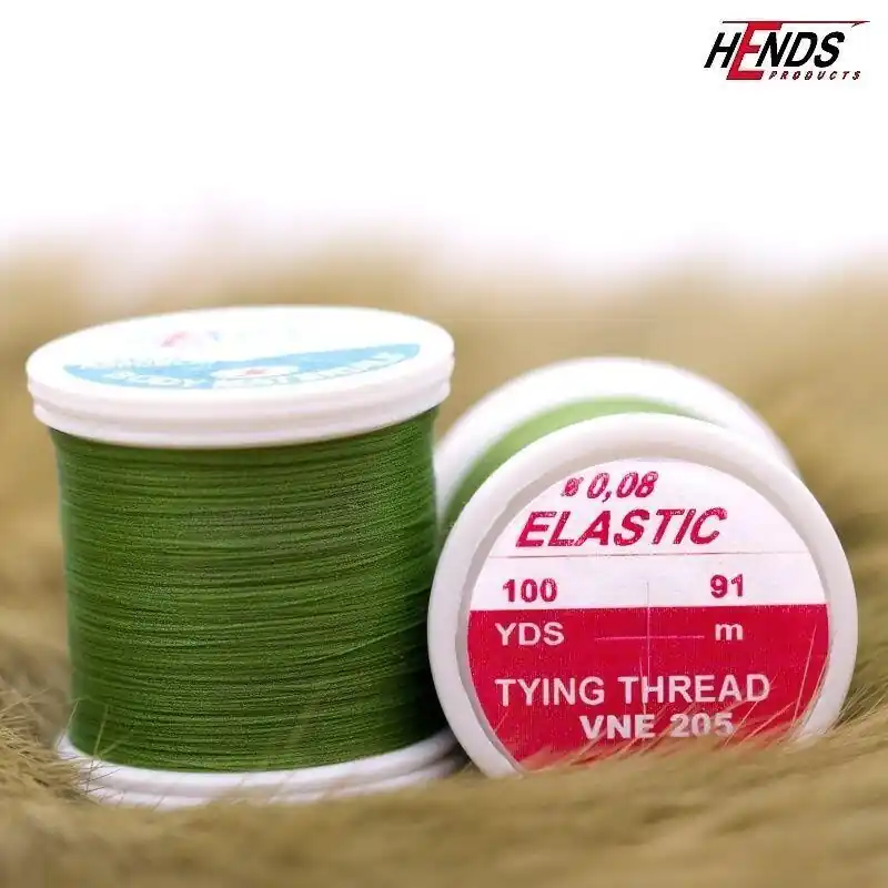 Elastic Tying Thread 0,08mm VNE205 - zelená Nejlepší Volba