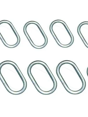 Kroužky oválné na boilie montáž CarpSystem 15ks vel.4 3x1,5mm Aktuální
