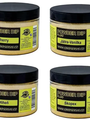 Časově Omezené Fluo Powder dip CarpServis 70g