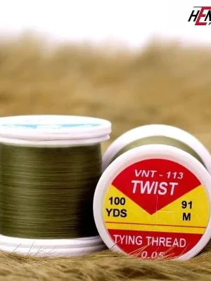 Vázací nit Twist Tying Thread VNT113 - tmavě olivově hnědá Levný