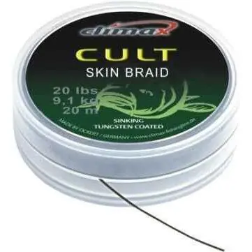 Potahovaná návazcová šňůra Climax Cult Skin Braid 15m camou brown - 30lb Cenový Hit