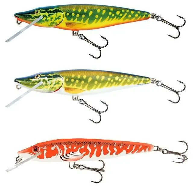 Wobler Salmo Pike 11,0cm F plovoucí Cenový Hit