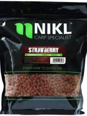 Pelety Karel Nikl Strawberry 1kg 3mm Finální Výprodej