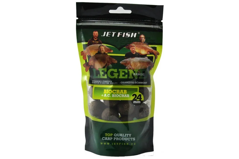 Nejlepší Cena Boilie Jet Fish Legend 20mm 250g - Biocrab