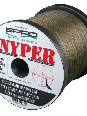 Cenový Hit Pletená šňůra Spro Snyper - zelená - 0,08mm 5kg