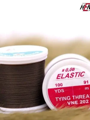 Horká Nabídka Elastic Tying Thread 0,08mm VNE202 - hnědá